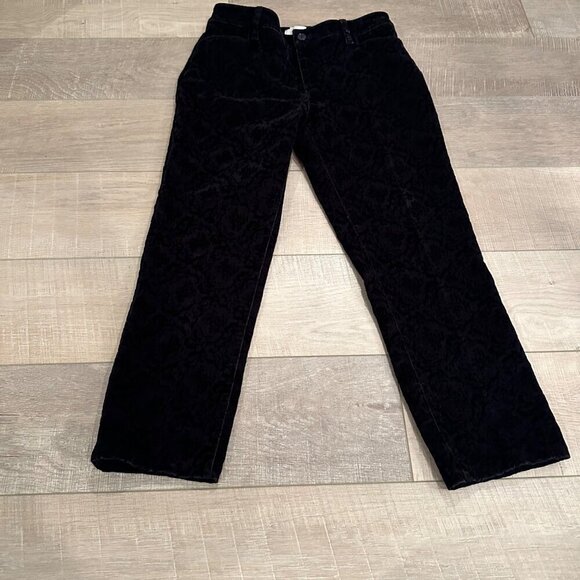 TALBOTS WOMENS BLACK HERITAGE PETITES PANTS SIZE 6 PETITE - Picture 2 of 11